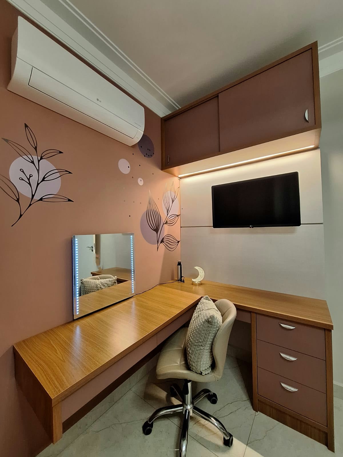 Quarto de Menina — projeto de interiores de Juliana Balbim
