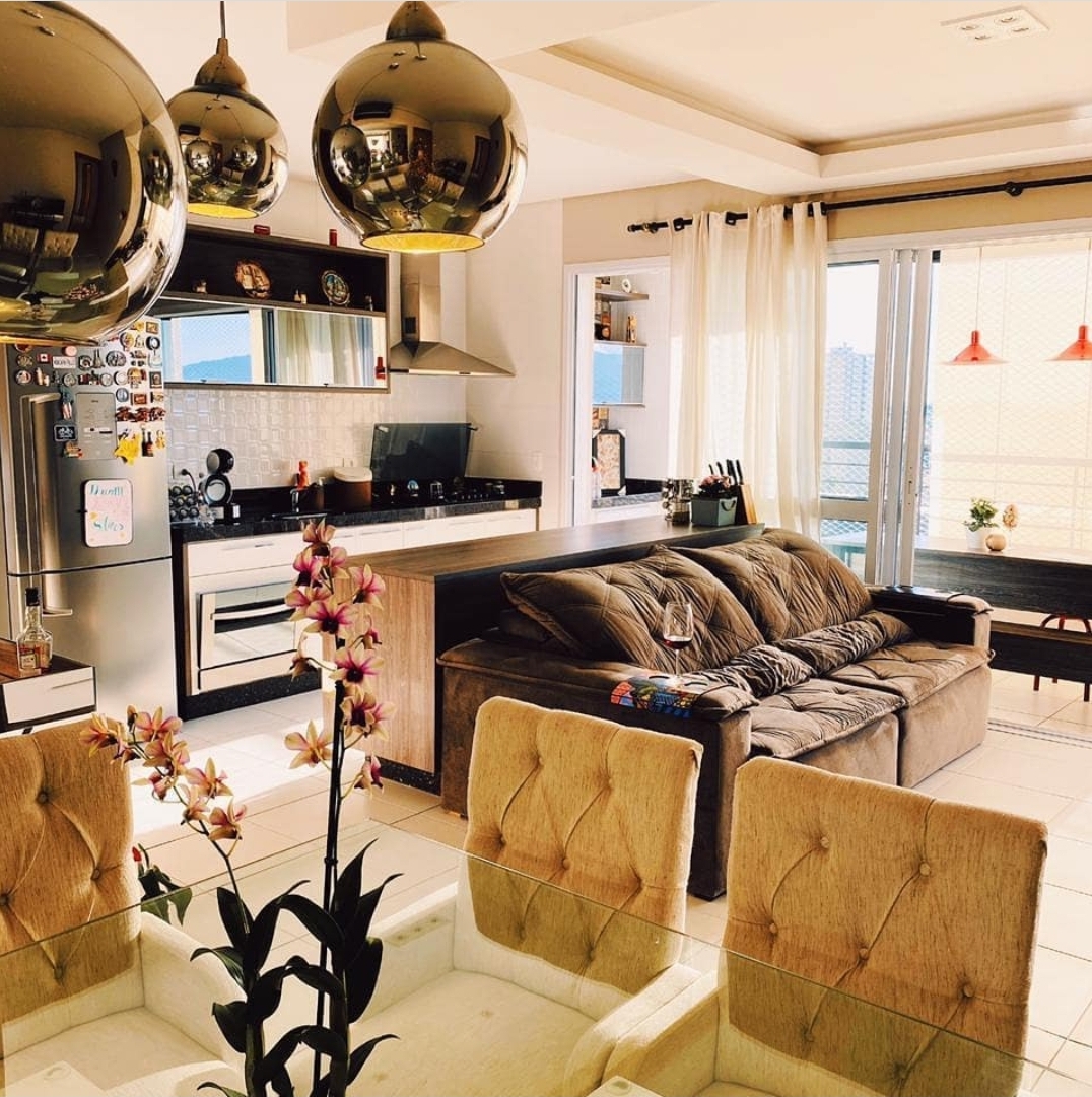 Estar e convivência — projeto de interiores de Juliana Balbim